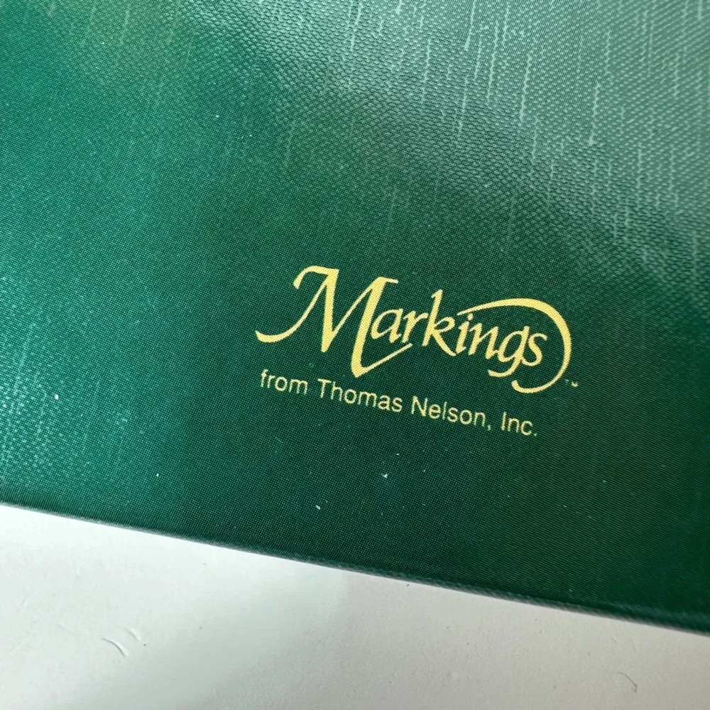 Vintage 1990 Cat Guest Book Lesley Anne Ivory Markings Green Hardcover Unused